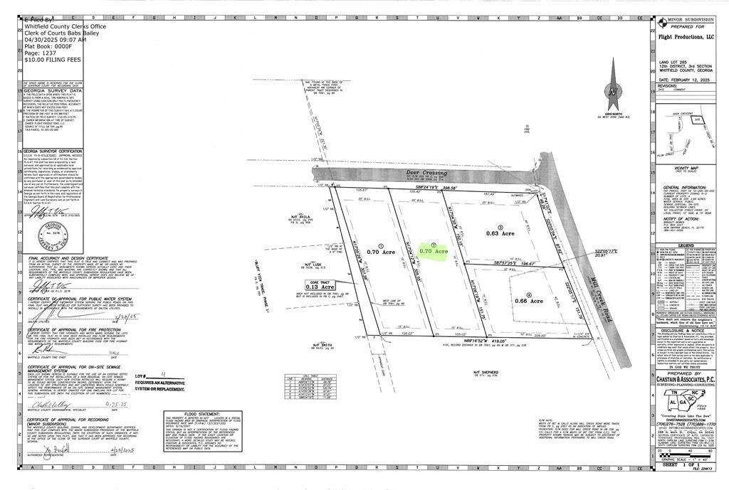 Lot 2 Deer Crossing. Rocky Face, GA 30740