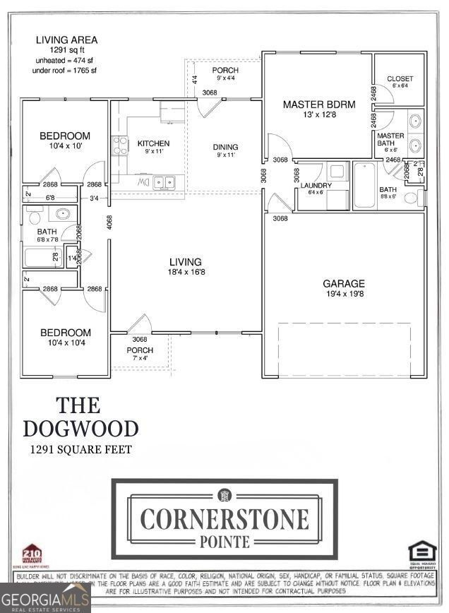 203 Cornerstone Drive Lot 55. Statesboro, GA 30458