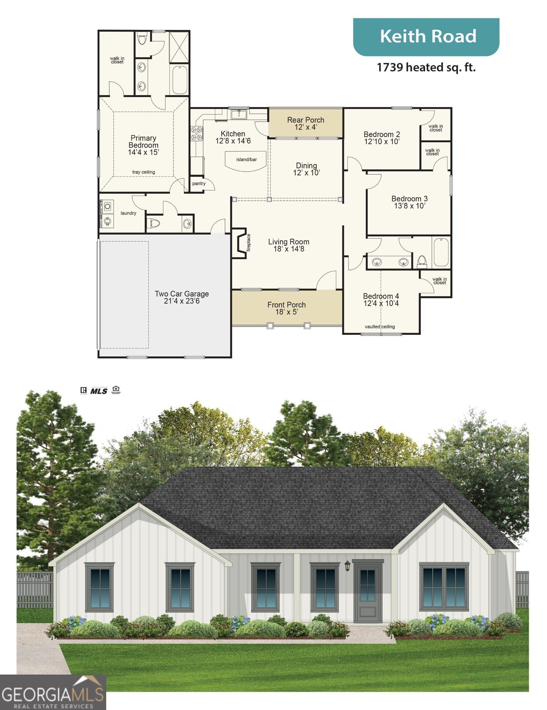 6323 Keith Road. Hogansville, GA 30230