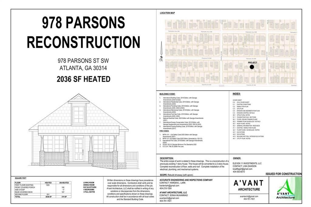 978 Parsons Street Sw. Atlanta, GA 30314