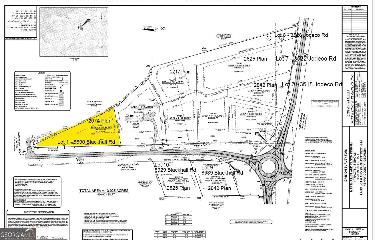 8890 Blackhall Road Lot 1. Jonesboro, GA 30236