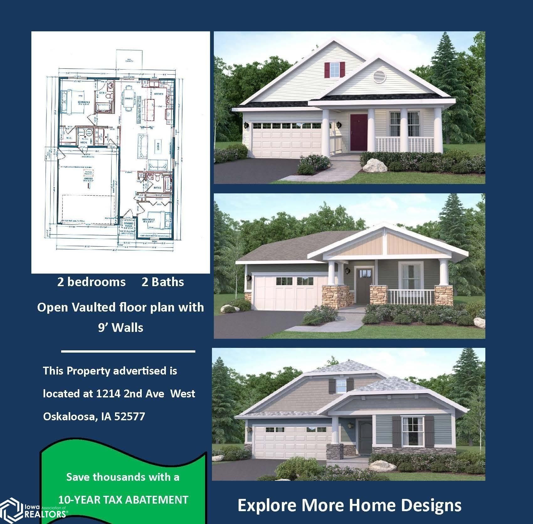 1214 2Nd Avenue W. Oskaloosa, IA 52577
