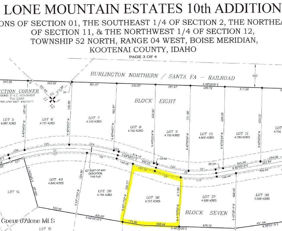 L38b7 N Eclipse Road. Rathdrum, ID 83858