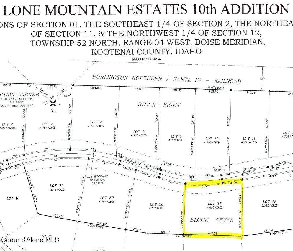 L37b7 N Eclipse Road. Rathdrum, ID 83858