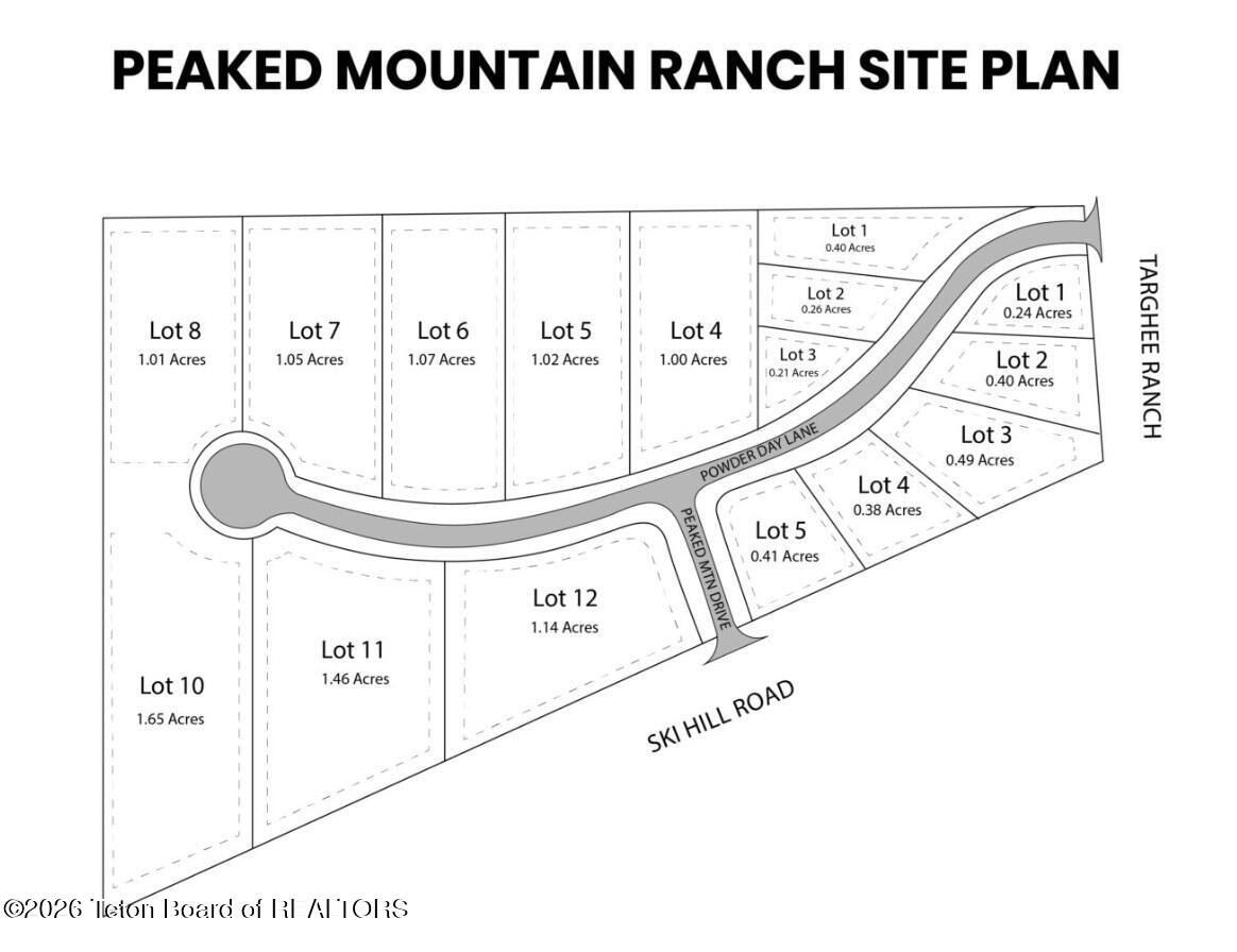 Powder Day Lane Lot 4. Driggs, ID 83422