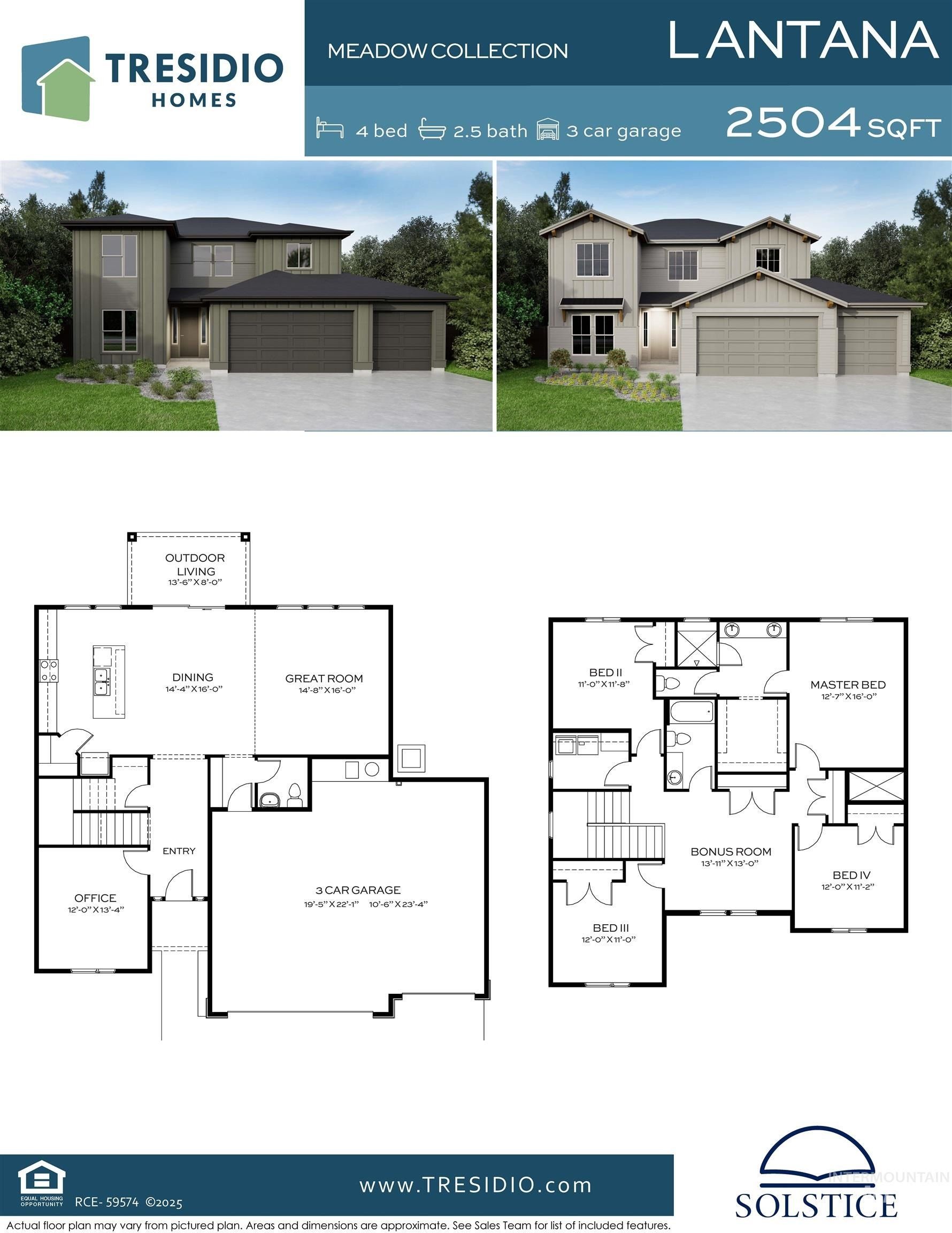 846 S Contusion Ave. Nampa, ID 83687