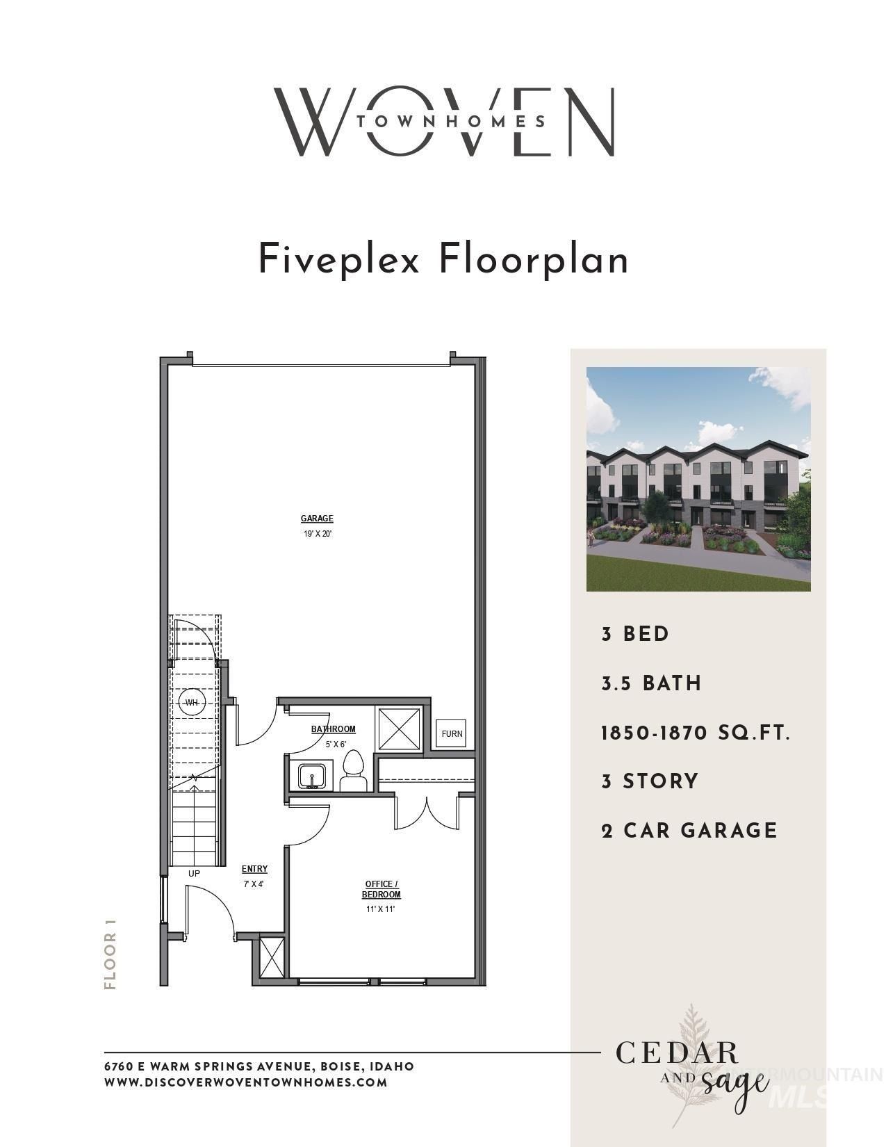5083 S Boven Ave. Boise, ID 83716