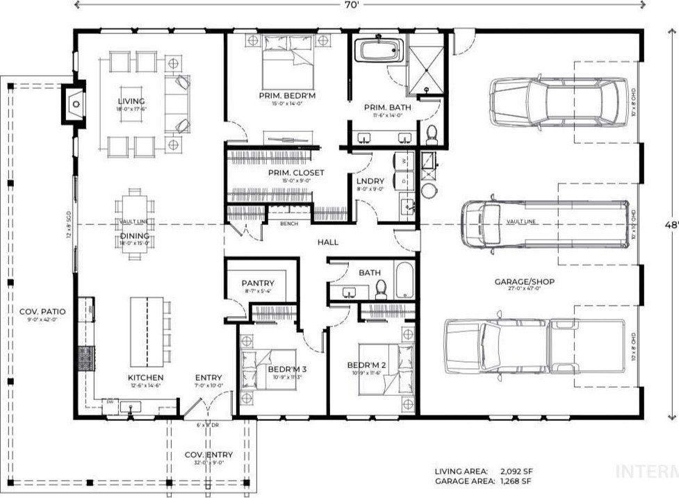 Fairway Drive Lot 16. Council, ID 83612