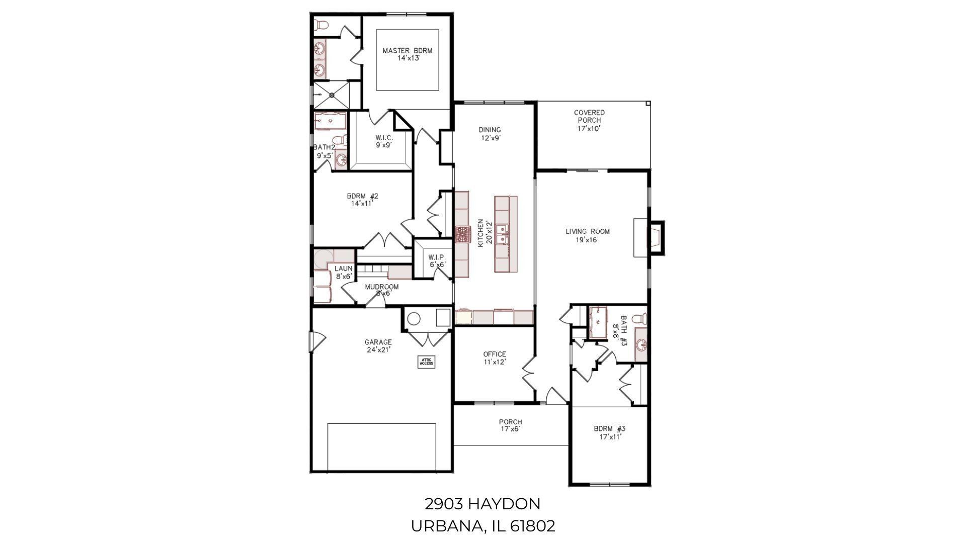 2903 Haydon Drive. Urbana, IL 61802