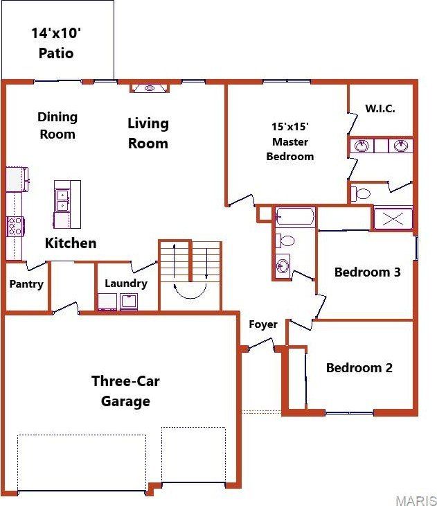 614 Mortar Street. Mascoutah, IL 62258