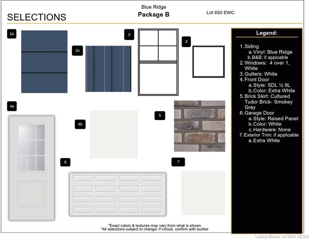1165  Lot 650 Dustins Way. Jeffersonville, IN 47130