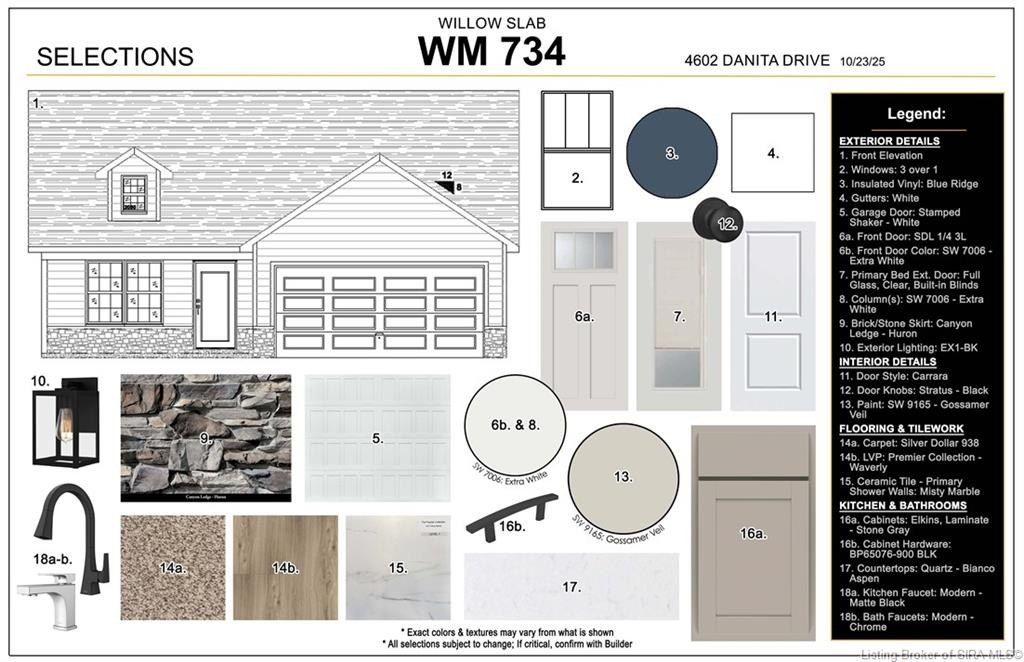 4602 Lot 734 Danita Drive. Sellersburg, IN 47172