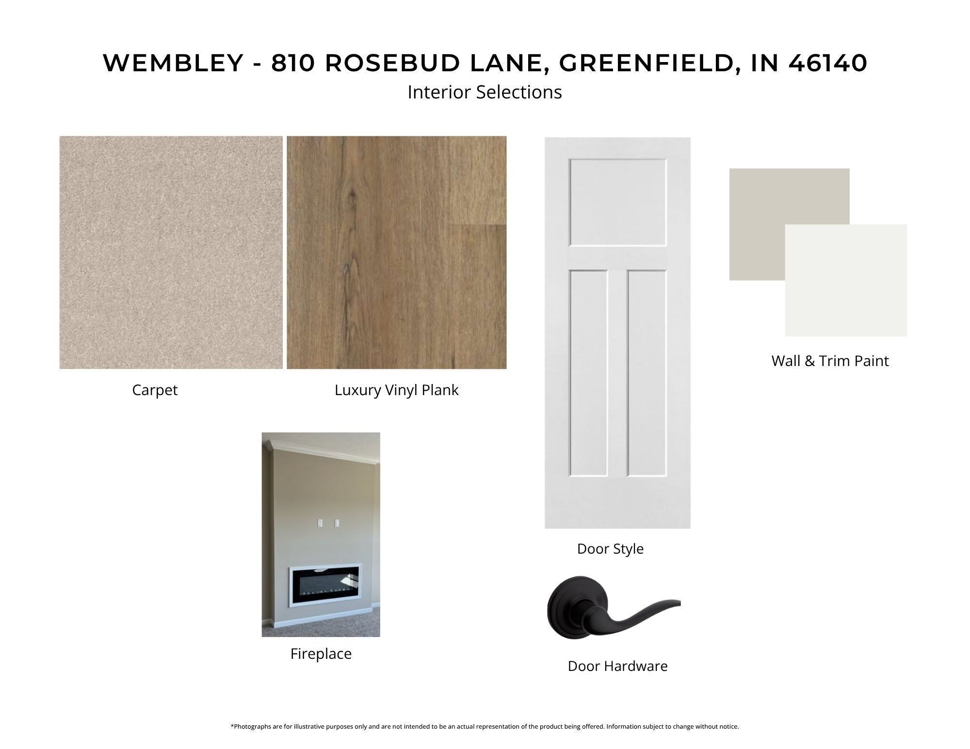 810 Rosebud Lane. Greenfield, IN 46140