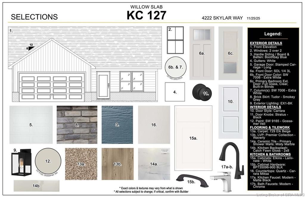 4222  Lot 127 Skylar Way. New Albany, IN 47150