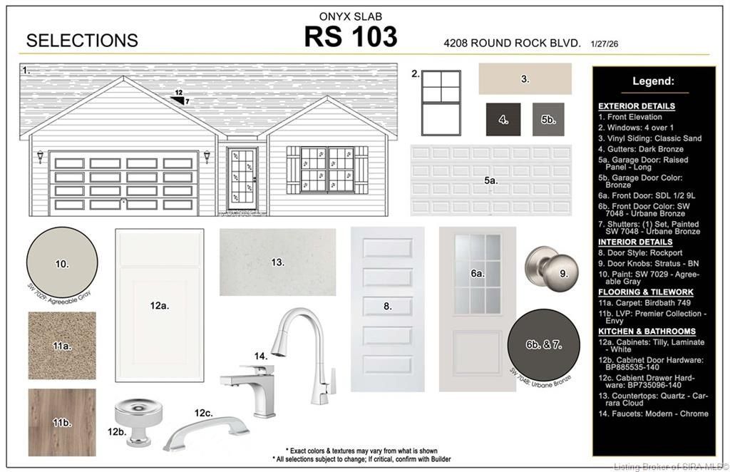 4208  Lot 103 Round Rock Boulevard. Charlestown, IN 47111