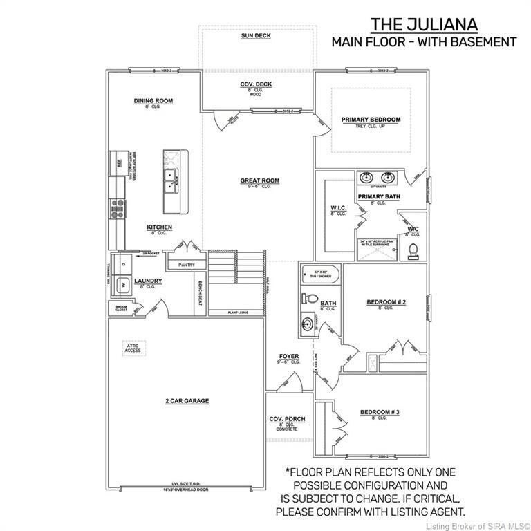 1126  Lot 633 Bella Way. Jeffersonville, IN 47130