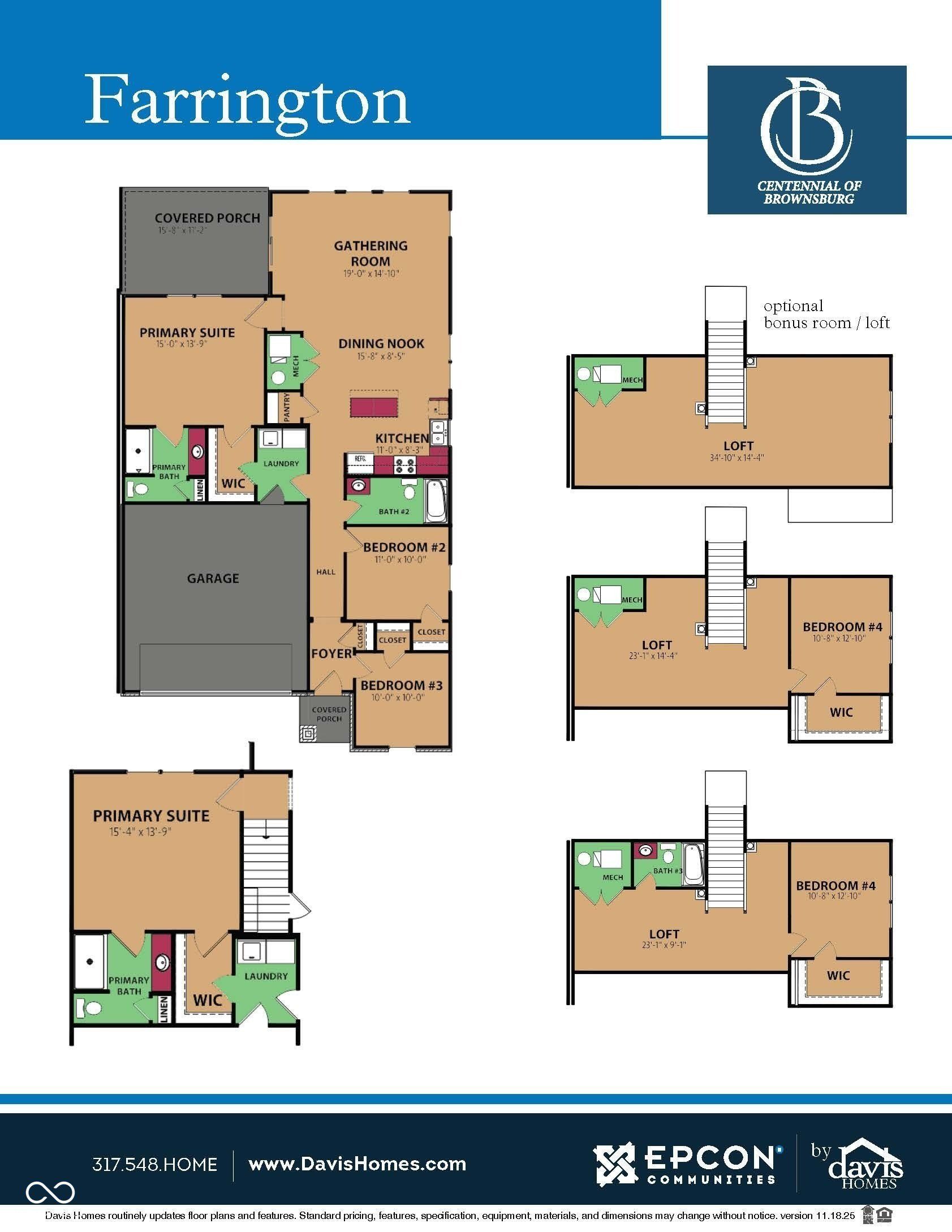 8928 Constitution Trail. Brownsburg, IN 46112