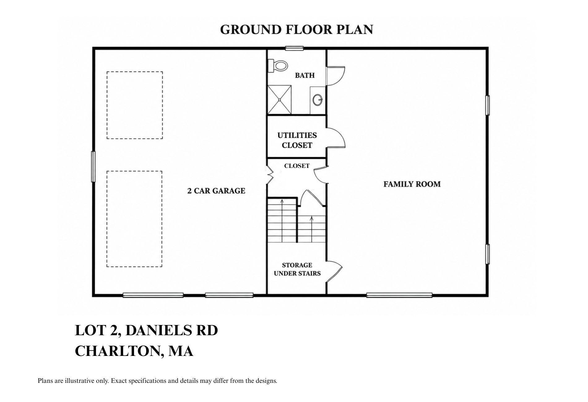 Daniels Road Lot 2. Charlton, MA 01507