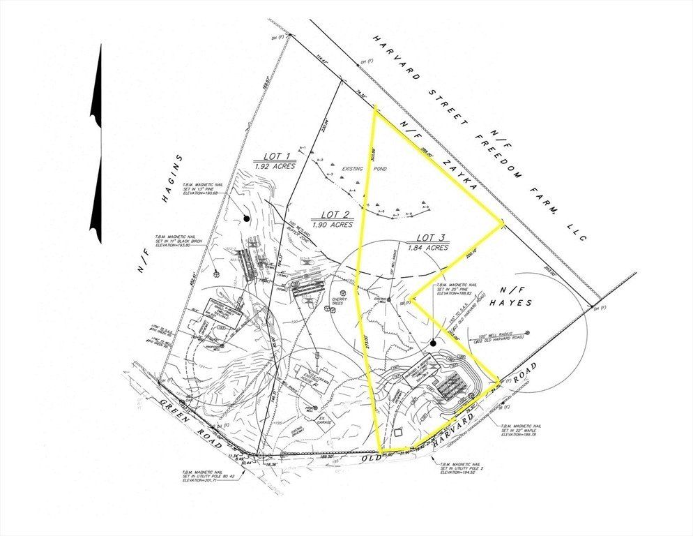 Old Harvard Road Lot 3. Bolton, MA 01740