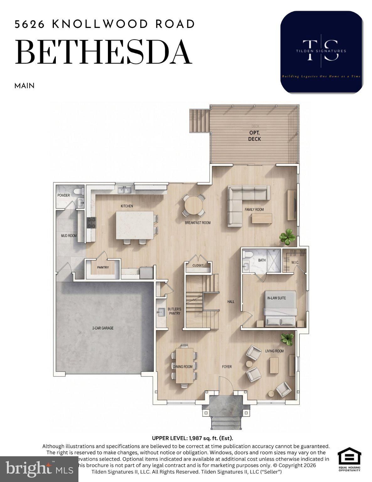 5626 Knollwood Road. Bethesda, MD 20816