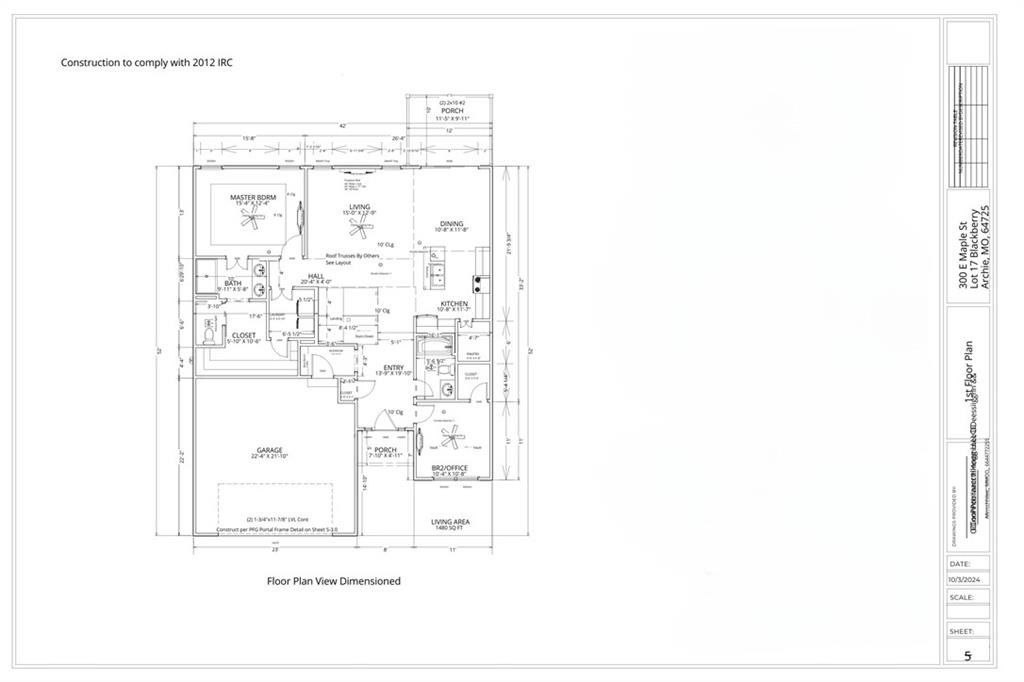 300 E Maple Street. Archie, MO 64725