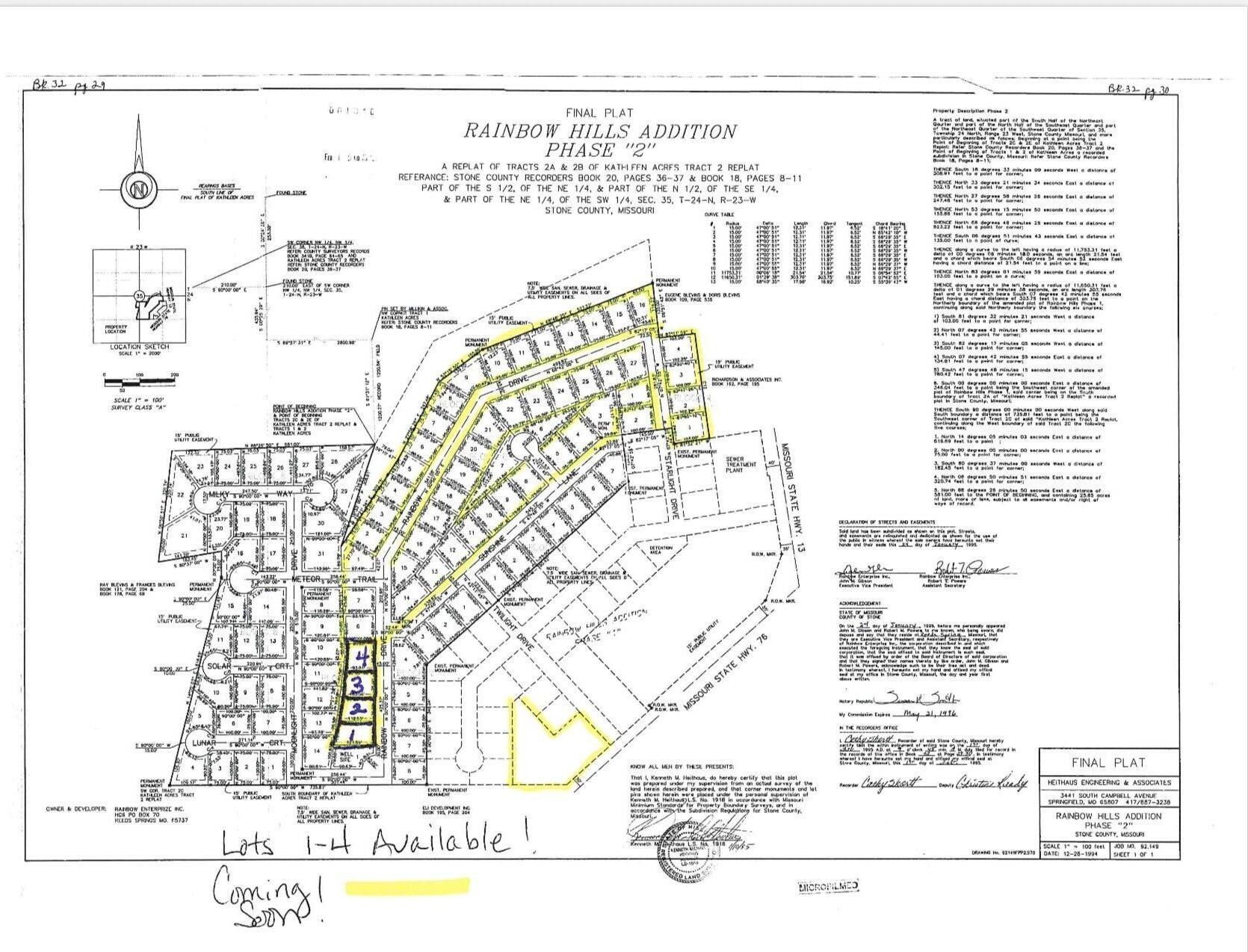 Thorn Ridge Road Lot 4B. Reeds Spring, MO 65737