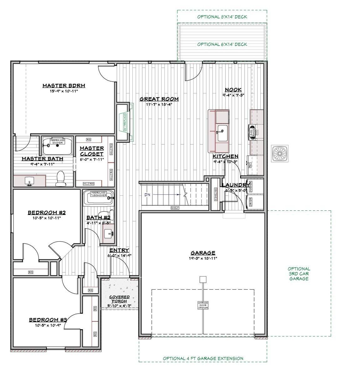 793 W Acorn Glen Street. Nixa, MO 65714