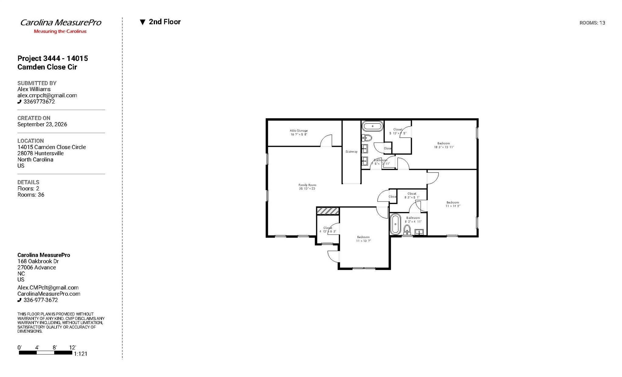 14015 Camden Close Circle. Huntersville, NC 28078