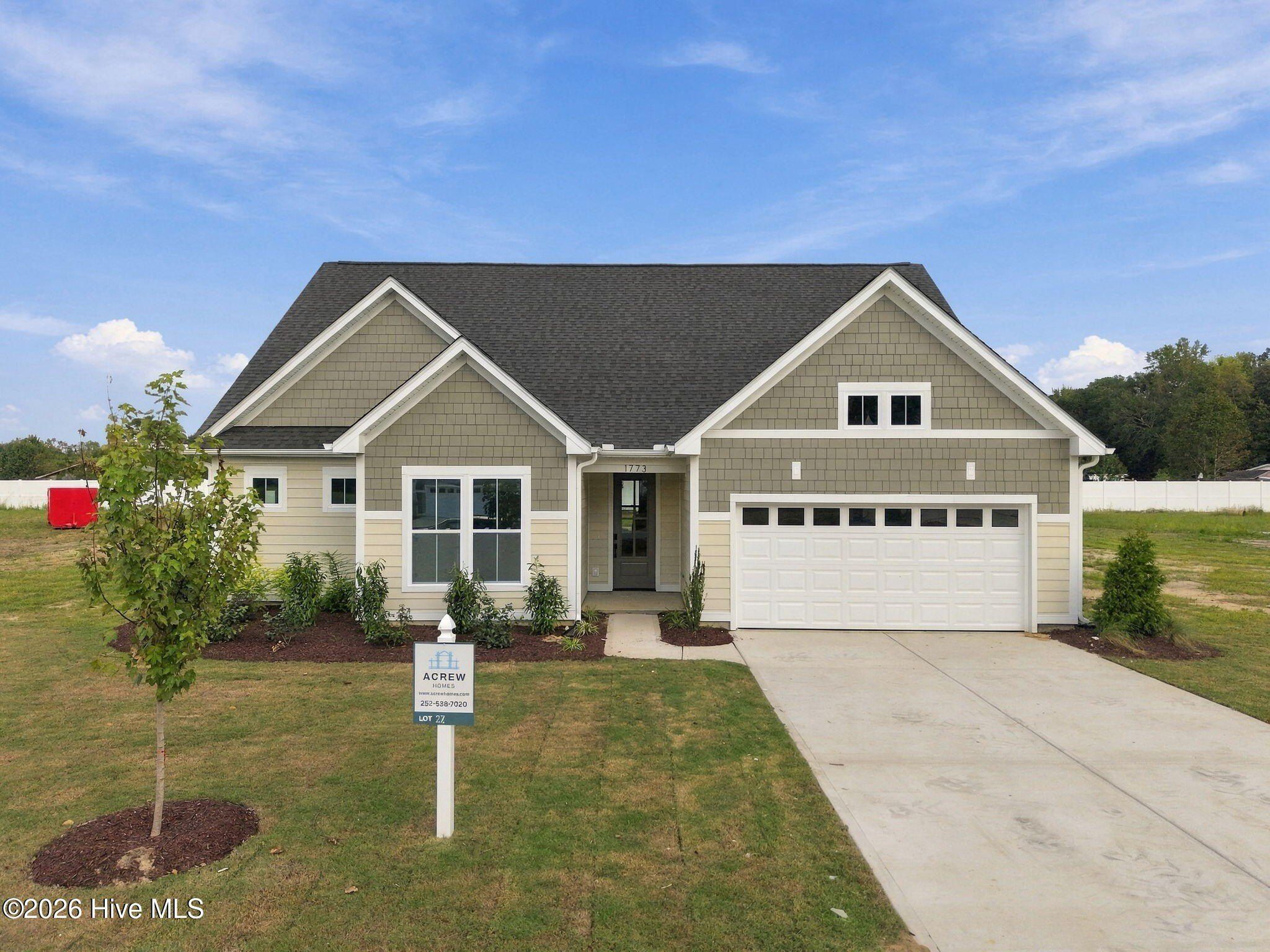 1773 Dixon Grove Lane. Grimesland, NC 27837