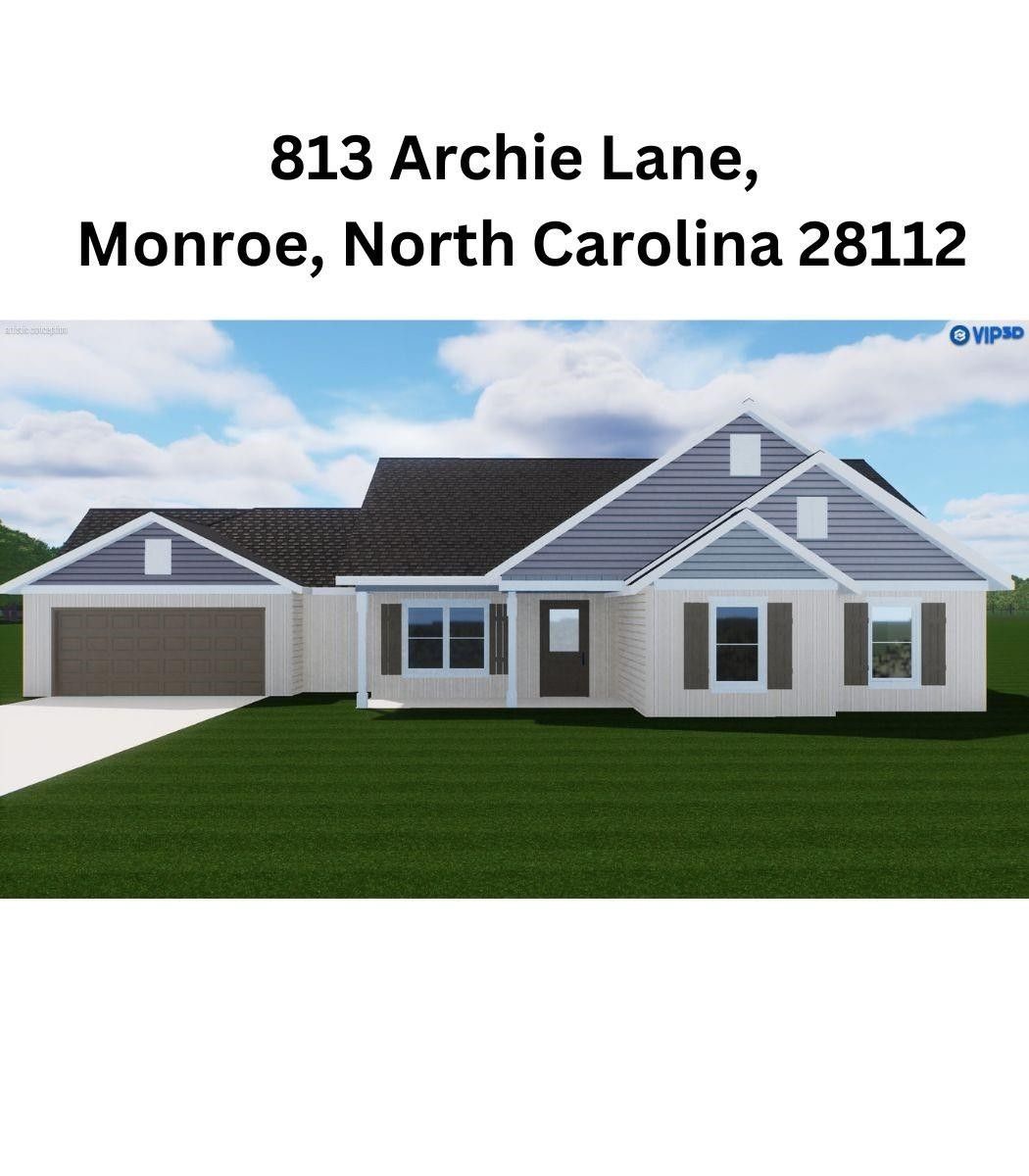 813 Archie Lane. Monroe, NC 28112