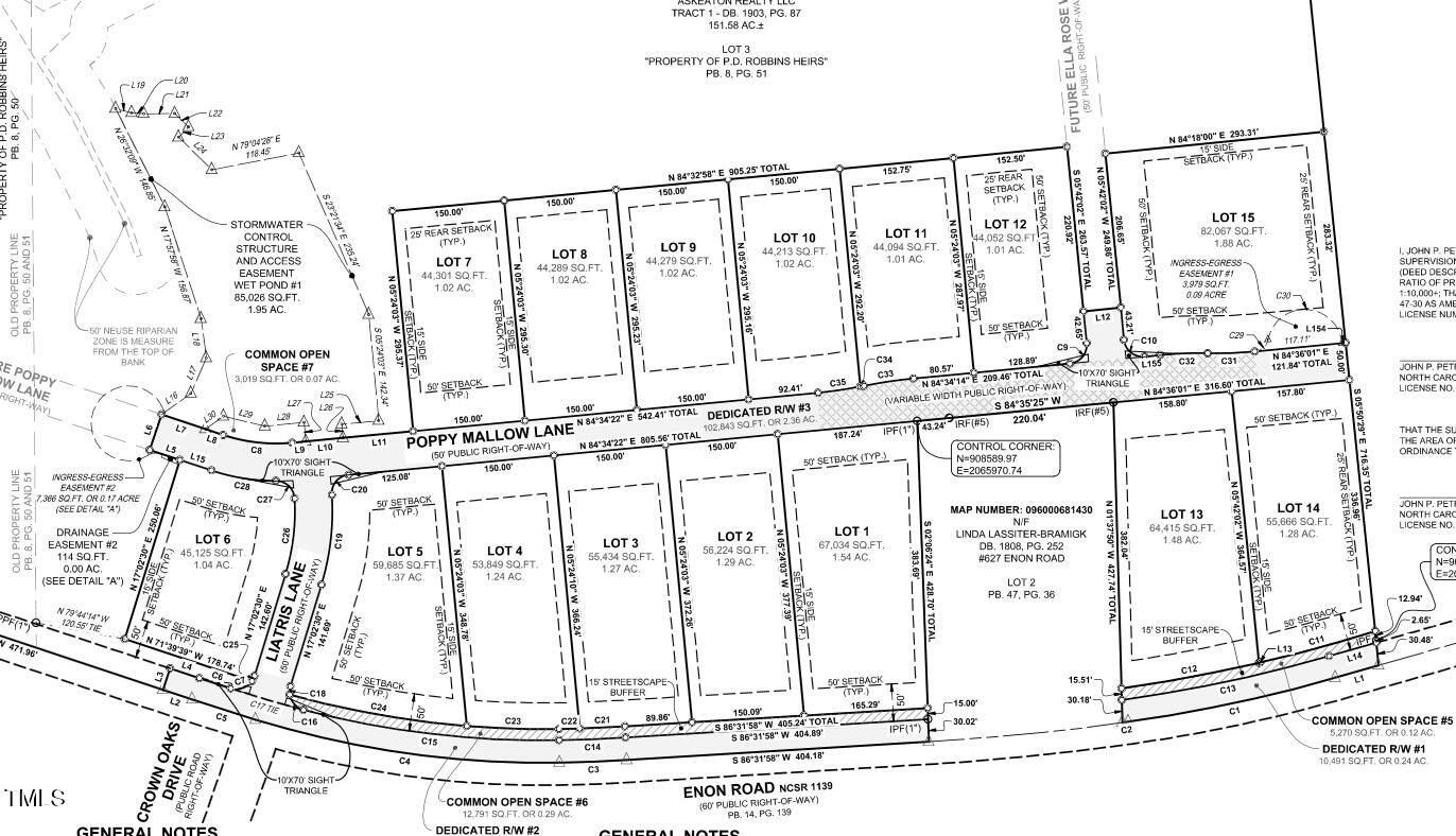 Poppy Mallow Lane Lot 14H. Rougemont, NC 27572