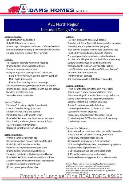 203 Lake Edge Drive. Lillington, NC 27546