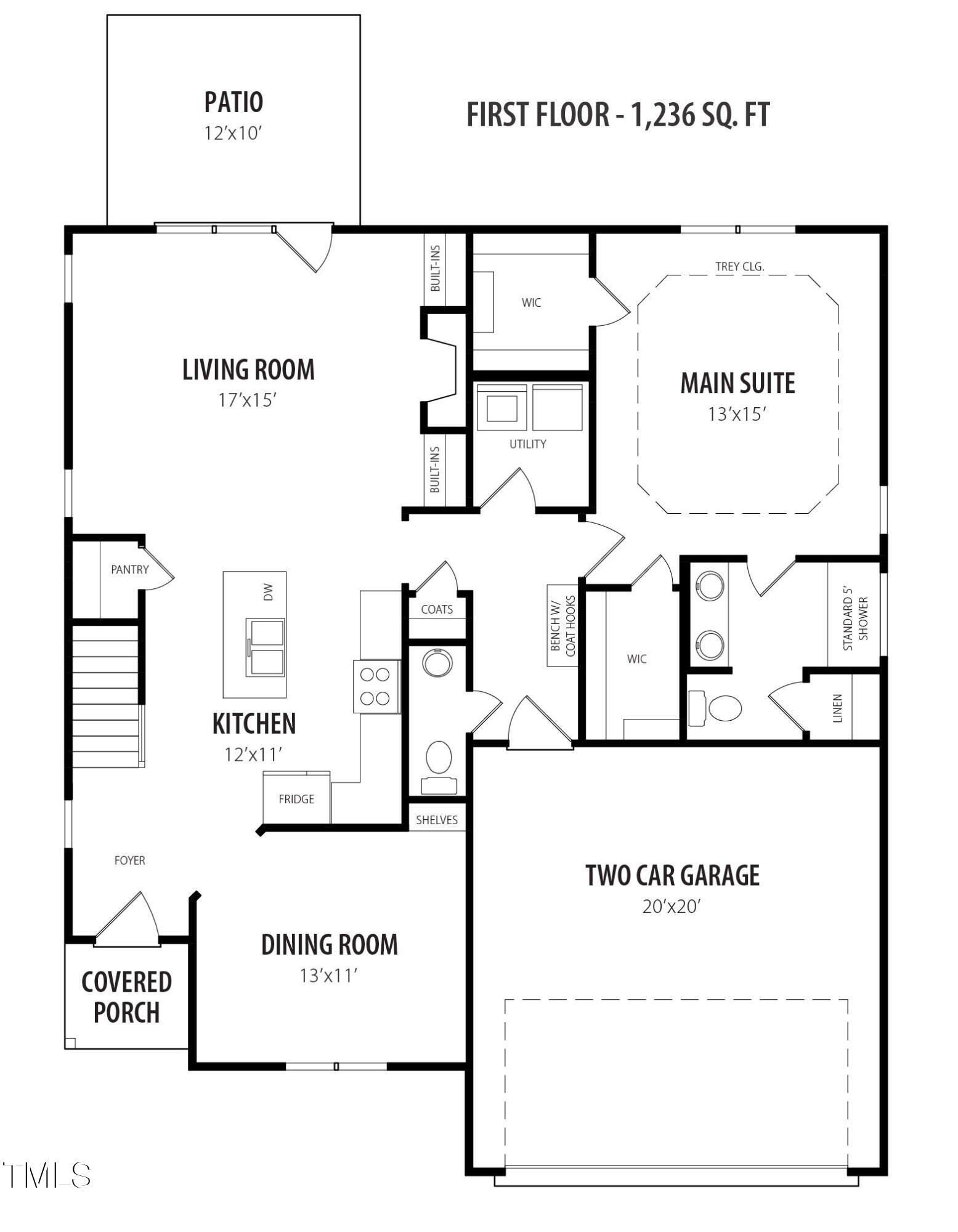 53 Sundrops Trail. Dunn, NC 28334