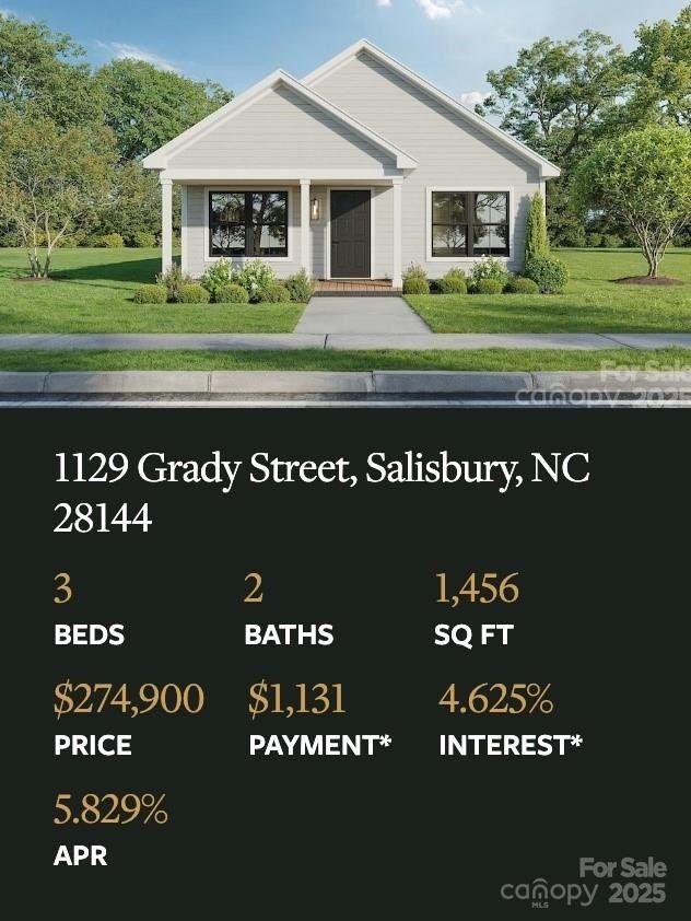 Grady Street Lot 1. Salisbury, NC 28144
