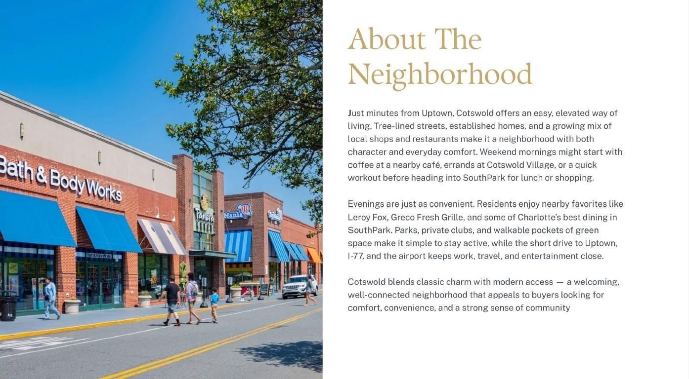 4337 Castleton Road. Charlotte, NC 28211