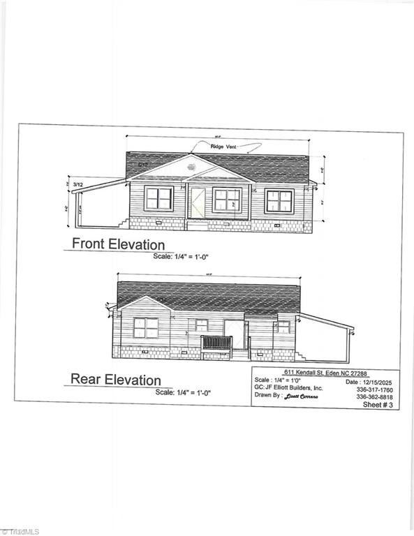 611 Kendall Street. Eden, NC 27288