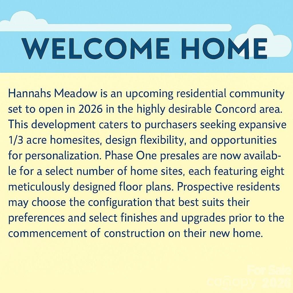 262 Corrie Ann Drive. Concord, NC 28027