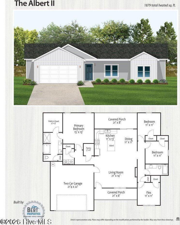 2624 Fountaintown Road. Chinquapin, NC 28521