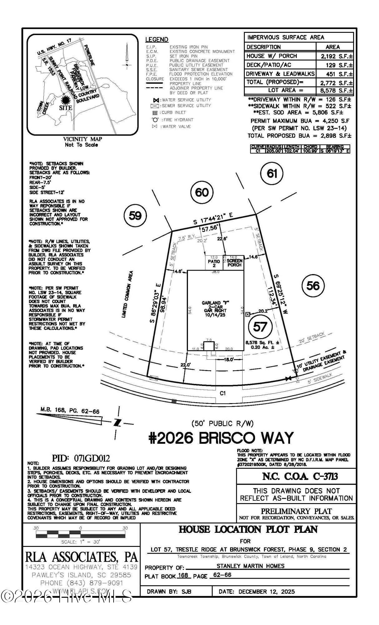 2026 Brisco Way Unit 57. Leland, NC 28451