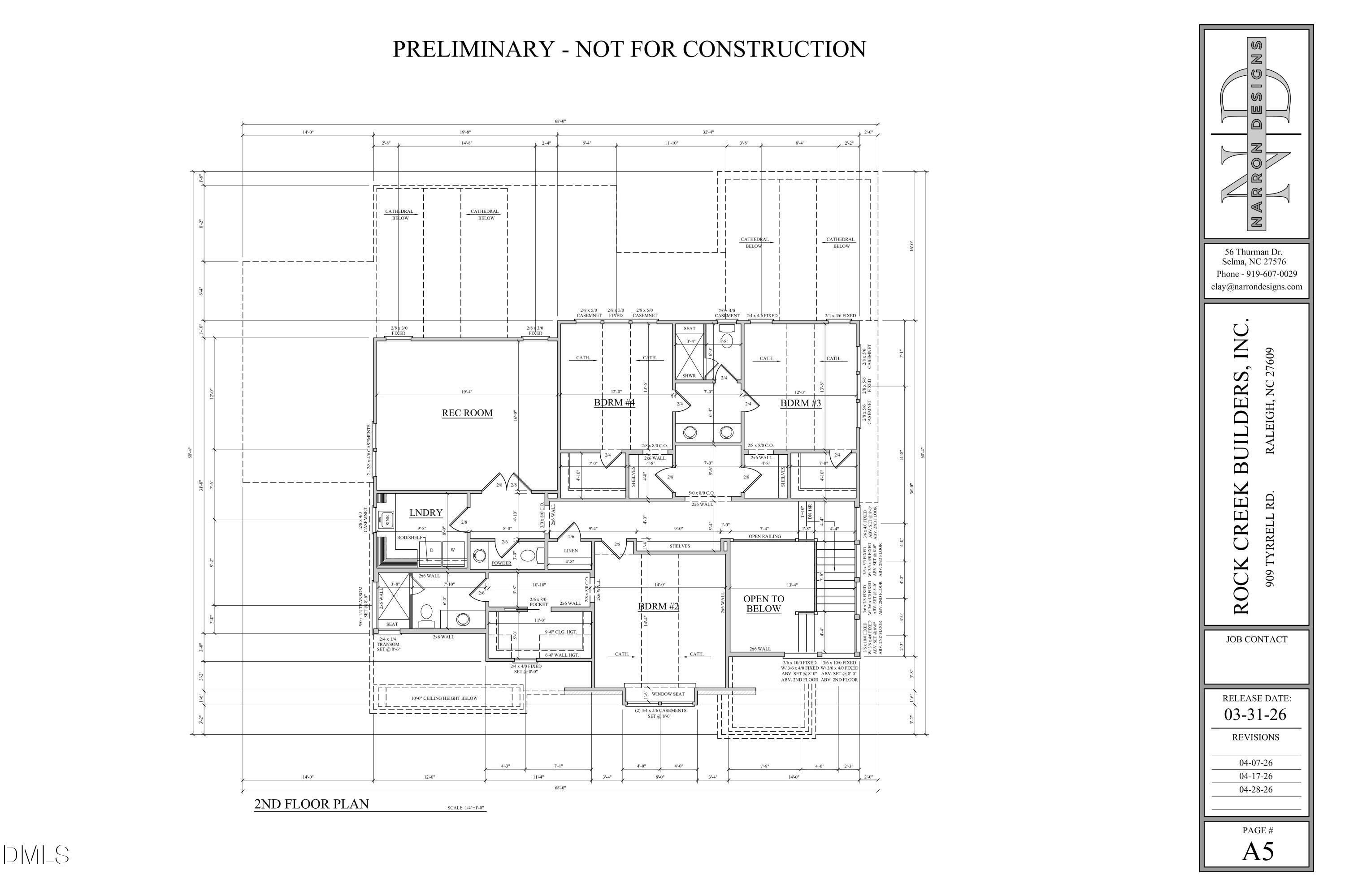 909 Tyrrell Road. Raleigh, NC 27609