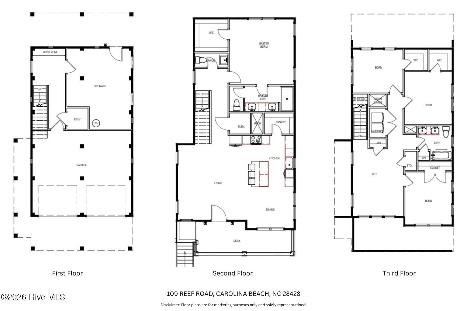 109 Reef Road. Carolina Beach, NC 28428