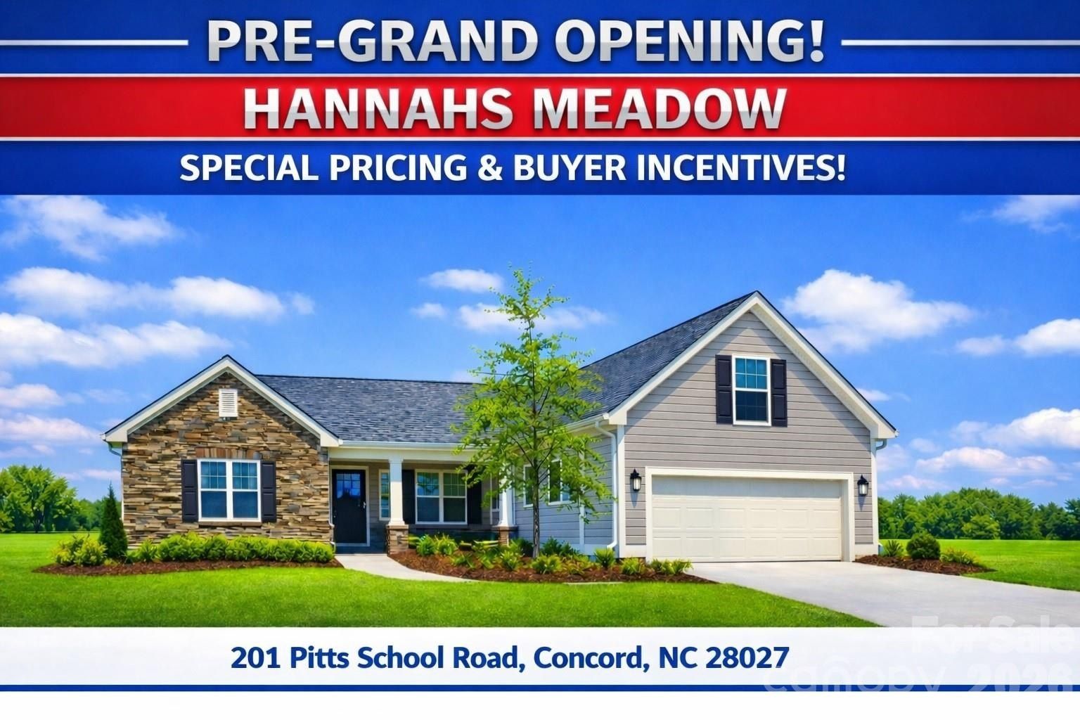 278 Corrie Ann Drive. Concord, NC 28027