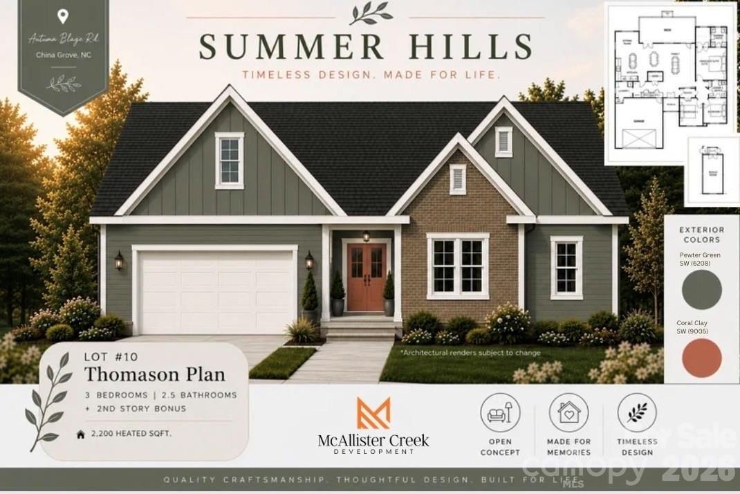265 Autumn Blaze Street. China Grove, NC 28023