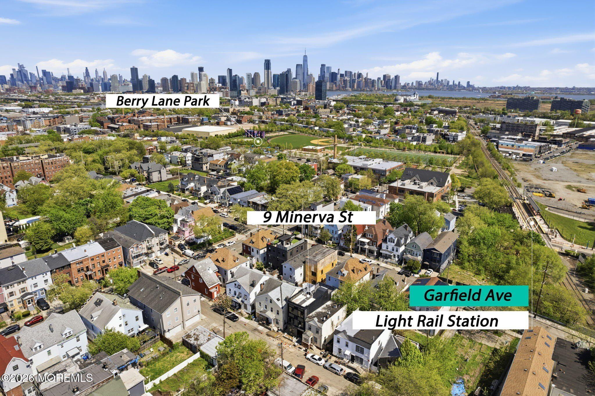 Minerva Street. Jersey City, NJ 07304