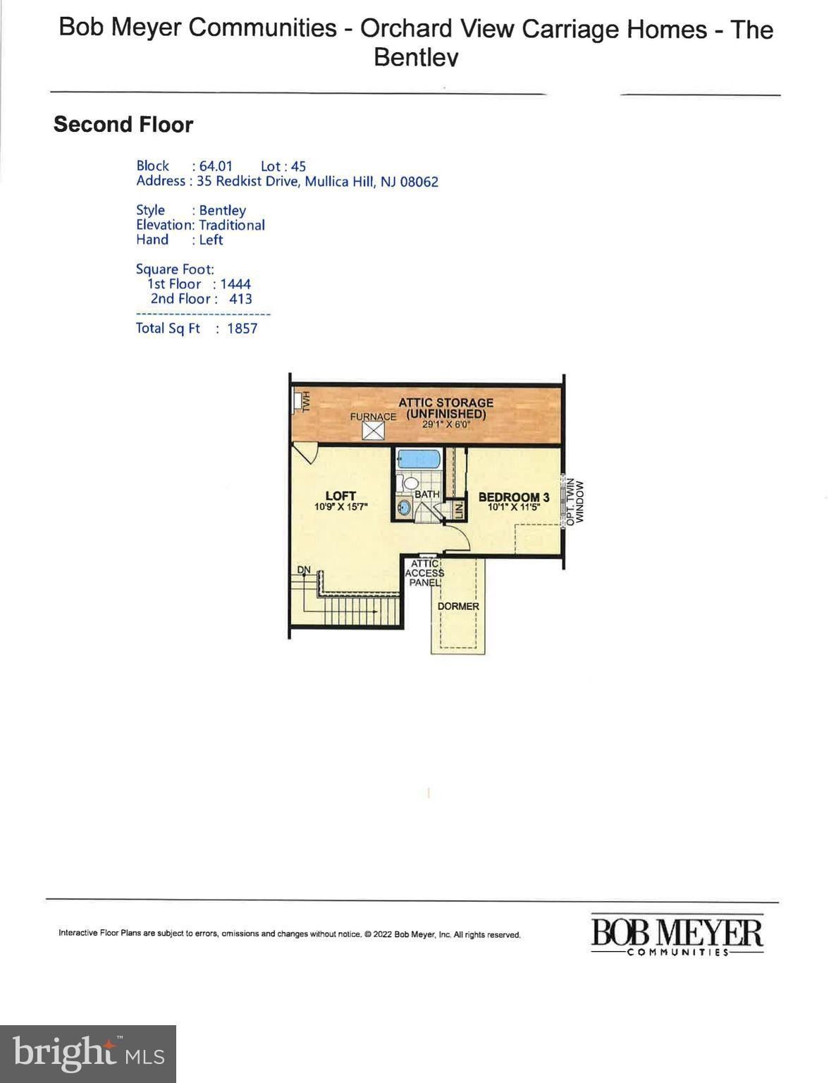 35 Redkist Drive. Mullica Hill, NJ 08062