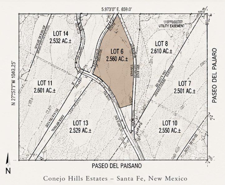 18 Jemez Hill Ln Lot 6. Santa Fe, NM 87506