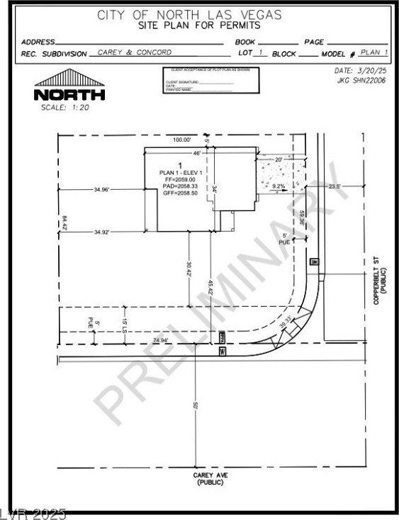 2405 Copperbelt Street. North Las Vegas, NV 89030