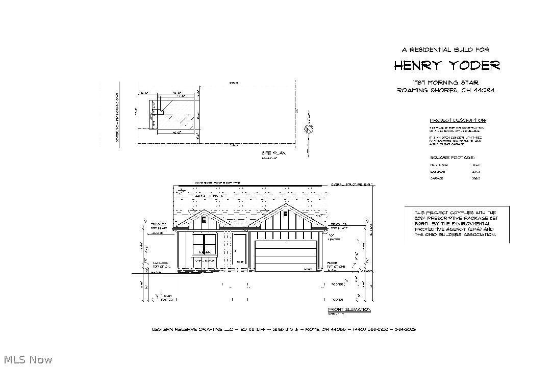 1787 Morning Star Drive. Roaming Shores, OH 44084