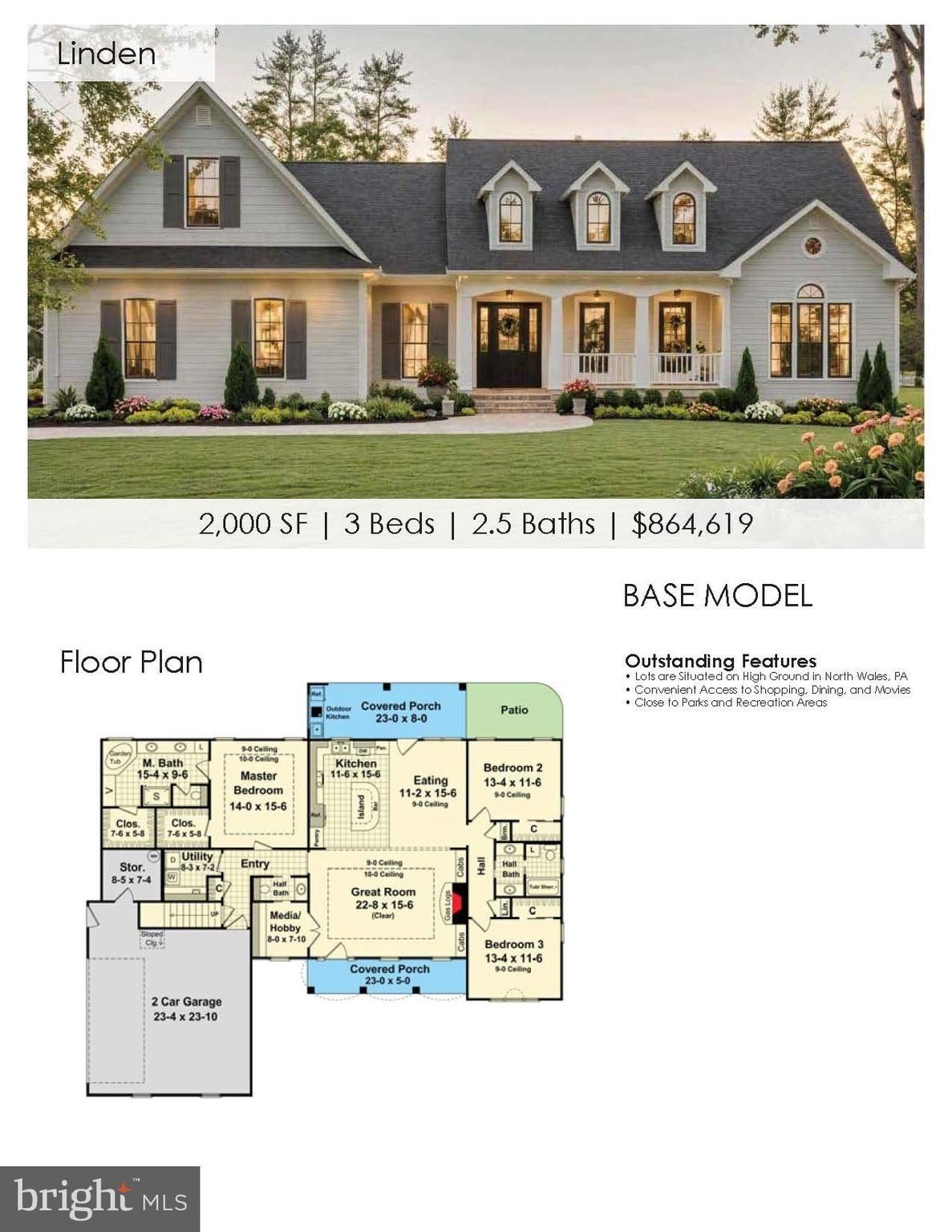 Stump Road. North Wales, PA 19454