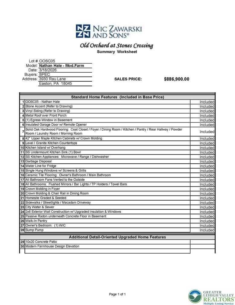 3930 Rau Lane Unit 5. Palmer Twp, PA 18045